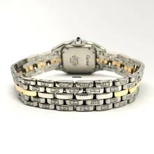 Thumbnail von Cartier Panthère 23mm 1 Row Gold 2.10TCW Diamond Bezel/Bracelet Watch </h1>