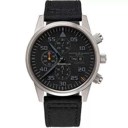  Maurice de Mauriac Chrono Modern Titanium 