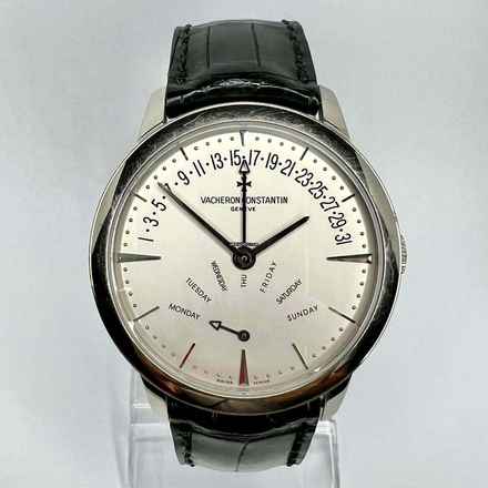  Vacheron Constantin Patrimony Retrograde Date Day Automatic 42mm 18K White Gold Watch </h1> 