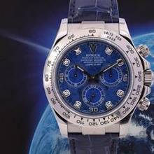 Thumbnail von Rolex Daytona Cosmograph Daytona 116519 New/nos Stickers White Gold Sodalite Diamonds Dial - Ita </h1>