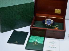 Thumbnail von Rolex Daytona Cosmograph Daytona 116519 New/nos Stickers White Gold Sodalite Diamonds Dial - Ita </h1>