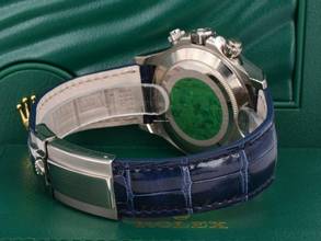 Thumbnail von Rolex Daytona Cosmograph Daytona 116519 New/nos Stickers White Gold Sodalite Diamonds Dial - Ita </h1>