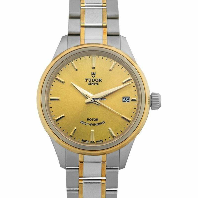  Tudor Style 12303-0001 - Style Automatic Champagne Dial Stainless Steel Unisex Watch </h1> 
