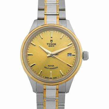  Tudor Style 12303-0001 - Style Automatic Champagne Dial Stainless Steel Unisex Watch </h1> 