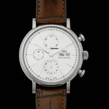 Thumbnail von IWC Portofino Chronograph IW391027 - Portofino Chronograph Automatic Silver Dial Men's Watch </h1>