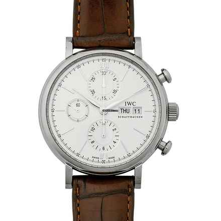 IWC Portofino Chronograph IW391027 - Portofino Chronograph Automatic Silver Dial Men's Watch </h1> 