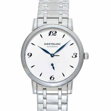  Montblanc Star Classique 110589 - Star Automatic White Dial Stainless Steel Unisex Watch </h1> 