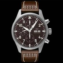 Thumbnail von IWC Fliegeruhr Chronograph IW377713 - Pilot's Watch Chronograph Edition Antoine De Saint Exupéry Automatic Brown Di </h1>