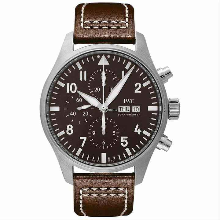  IWC Fliegeruhr Chronograph IW377713 - Pilot's Watch Chronograph Edition Antoine De Saint Exupéry Automatic Brown Di </h1> 