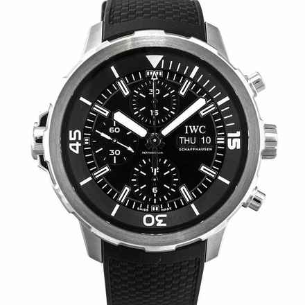  IWC Aquatimer Chronograph IW376803 - Aquatimer Chronograph Automatic Black Dial Men's Watch </h1> 