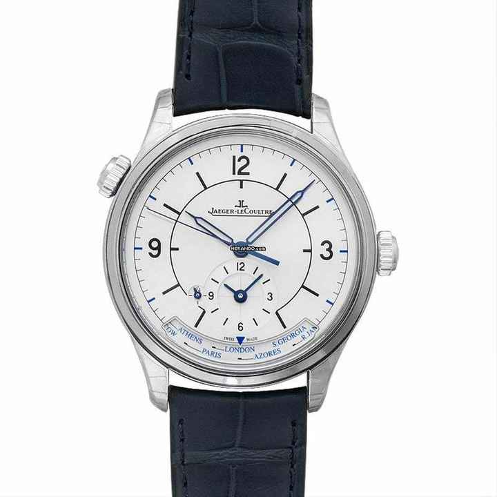  Jaeger-LeCoultre Master Geographic Q1428530 - Master Geographic Automatic Silver Dial Men's Watch </h1> 