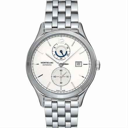  Montblanc Heritage Chronométrie 112648 - Heritage Chronometerie Automatic Silver Dial Stainless Steel Men's Watch </h1> 