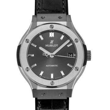  Hublot Classic Fusion Racing Grey 565.NX.7071.LR - Classic Fusion Automatic Grey Dial Titanium Men's Watch </h1> 