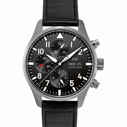  IWC Fliegeruhr Chronograph IW377709 - Pilot's Watch Chronograph Automatic Black Dial Unisex Watch </h1> 