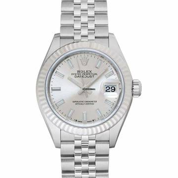  Rolex Lady-Datejust 279174 - Lady-Datejust Automatic Silver Dial Oystersteel and 18 ct White Gold Ladies Watch </h1> 