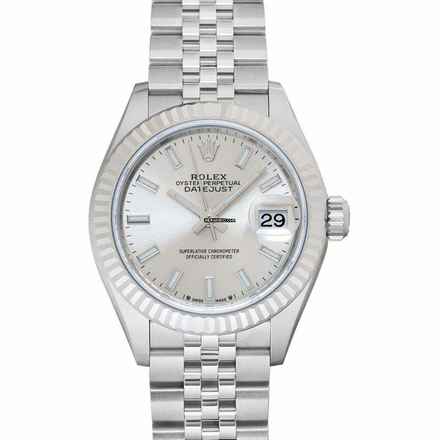  Rolex Lady-Datejust 279174 - Lady-Datejust Automatic Silver Dial Oystersteel and 18 ct White Gold Ladies Watch </h1> 