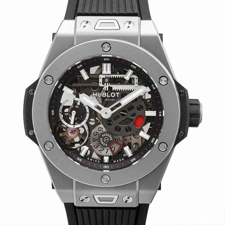  Hublot Big Bang Meca-10 414.NI.1123.RX - Big Bang MECA-10 Titanium Manual-winding Black Dial Men's Watch </h1> 