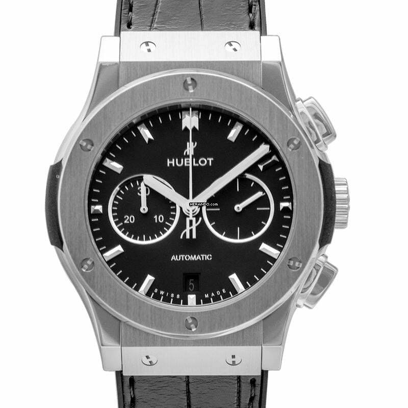  Hublot Classic Fusion Chronograph 541.NX.1171.LR - Classic Fusion Chronograph Titanium Automatic Black Dial Men's Watch </h1> 