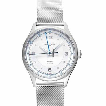  Montblanc 119949 - Montblanc Heritage Automatic Silver Dial Stainless Steel Men's Watch </h1> 