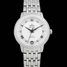 Thumbnail von Omega De Ville Prestige 424.10.33.20.52.002 - De Ville Prestige Co-Axial 32.7 mm Silver Dial Diamonds Ladies Watch </h1>