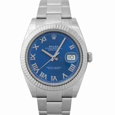  Rolex Datejust 41 126334-0025 - Datejust Automatic Blue Dial Stainless Steel and White Gold Men's Watch </h1> 