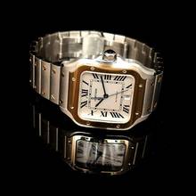 Thumbnail von Cartier Santos W2SA0006 - Santos de Cartier 39.8 mm Automatic Silver Dial Stainless Steel Men's Watch </h1>