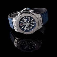 Thumbnail von Hublot Big Bang 411.NX.5179.RX - Big Bang Automatic Blue Dial Titanium Men's Watch </h1>