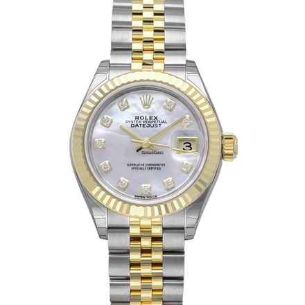  Rolex Lady-Datejust 279173 G - Lady-Datejust 28 White MOP Steel/18k Yellow Gold G 28mm </h1> 
