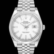 Thumbnail von Rolex Datejust 41 126334 - Datejust 41 White Steel/18k White Gold 41mm </h1>