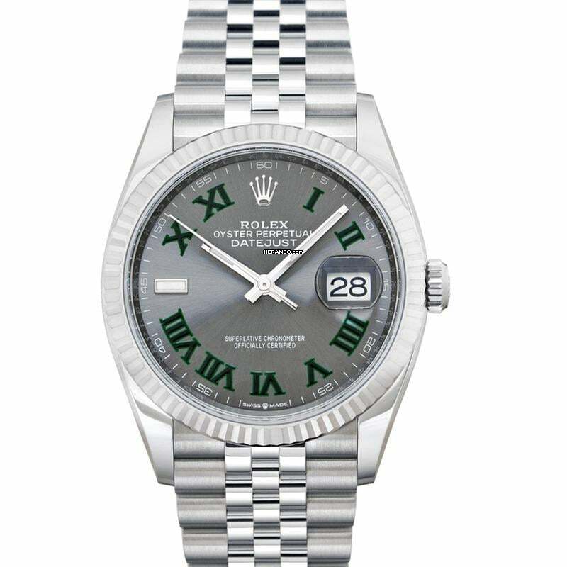  Rolex Datejust 36 126234-0045 - Datejust Automatic Grey Dial Stainless Steel Men's Watch </h1> 