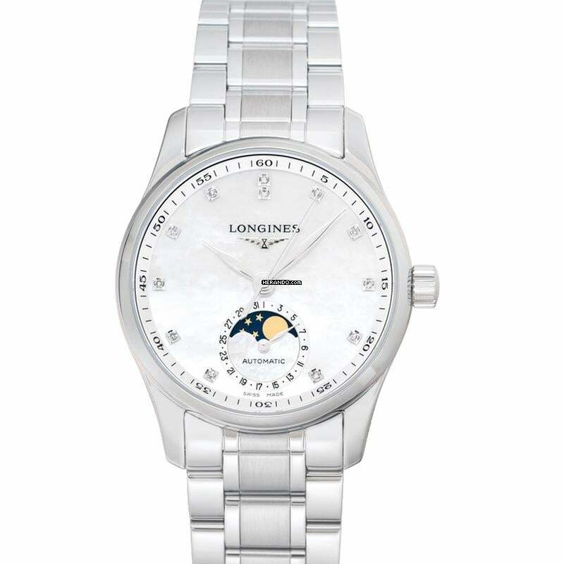 Longines Master Collection L24094876 - The Longines Master Collection Automatic Mother of pearl Dial Stainless Steel </h1>