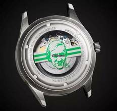 Thumbnail von Maurice de Mauriac AUTOMATIC CLASSIC “STAN SMITH SIGNATURE WATCH” green Red or Blue