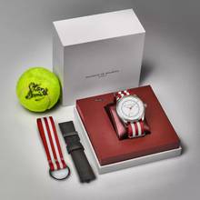 Thumbnail von Maurice de Mauriac AUTOMATIC CLASSIC “STAN SMITH SIGNATURE WATCH” green Red or Blue