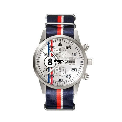 Maurice de Mauriac CHRONO MODERN “LEMANS” LUCKY NUMBER NATO
