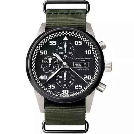  Maurice de Mauriac CHRONO MODERN “SILVERSTONE” 