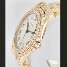 Thumbnail von Cartier COUGER 27mm 18K Yellow Gold Diamond Watch </h1>
