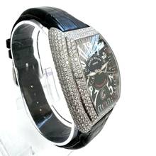 Thumbnail von Franck Muller Conquistador Chronograph Automatic 35mm Steel 5.2TCW Diamond Watch </h1>