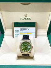 Thumbnail von Rolex Datejust 36 Rare&special GREEN Diamond Dial all Original Factory Diamonds Box&Papers