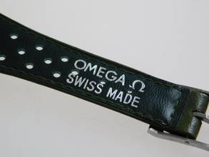 Thumbnail von Omega Genève Dynamic green mit Racing Dial Top selten N O S mit original Band und Schließe </h1>