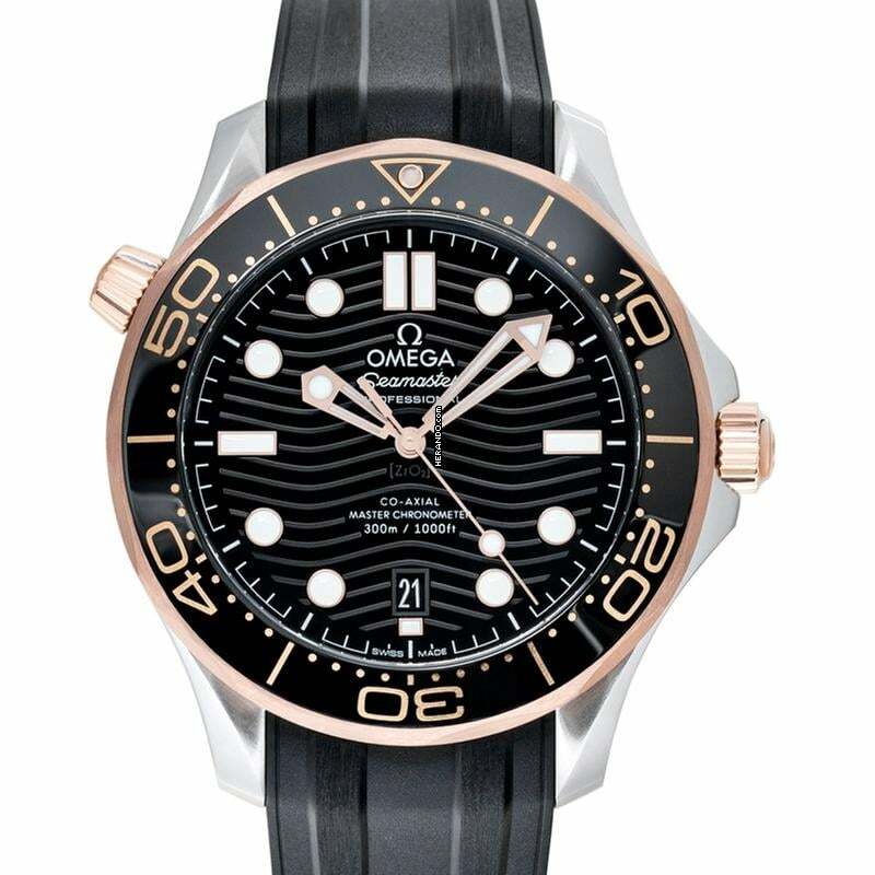Omega Seamaster Diver 300 M 210.22.42.20.01.002 - Seamaster Automatic Black Dial Stainless Steel Men's Watch </h1>