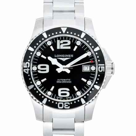  Longines HydroConquest L37414566 - HydroConquest Automatic Black Dial Men's Watch </h1> 