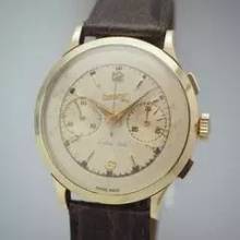 Thumbnail von Eberhard & Co. Extra-Fort Chronograph Vintage 18k/750 Gold </h1>