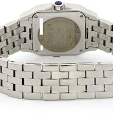 Thumbnail von Cartier Santos Demoiselle Quartz Steel 26mm Diamond Watch </h1>