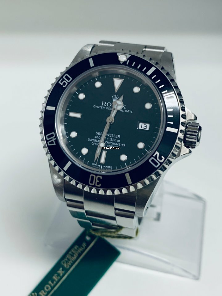 Rolex Sea-Dweller 4000 16600 - VINTAGE - Box & Papers