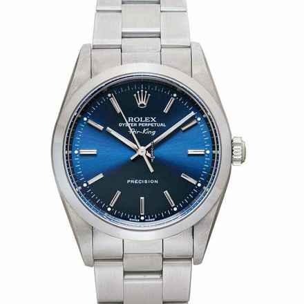  Rolex Air King 14000Blue - Air King Blue/Steel 34mm </h1> 