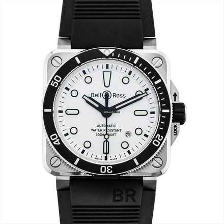  Bell & Ross BR 03-92 Steel BR0392-D-WH-ST/SRB - Instruments Automatic Silver Dial Stainless Steel Men's Watch </h1> 