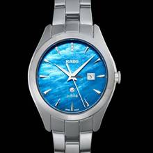 Thumbnail von Rado HyperChrome R32027962 - Hyperchrome Quartz Blue Dial Ceramic Ladies Watch </h1>