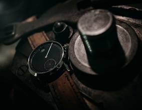 Thumbnail von Clockwheels Uhrrad 03 Springende Stunde Jumping Hour handmade