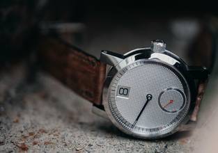 Thumbnail von Clockwheels Uhrrad 04 Steel Springende Stunde Jumping Hour handmade