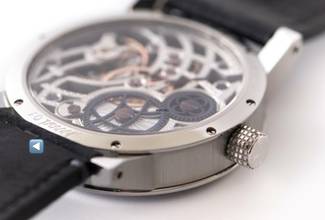 Thumbnail von Clockwheels Uhrrad 04 Steel Springende Stunde Jumping Hour handmade